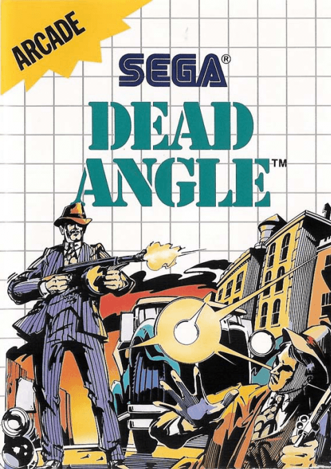 Dead Angle box art for Sega Master System